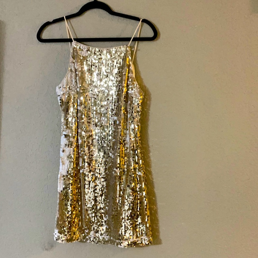 Sequenced dress